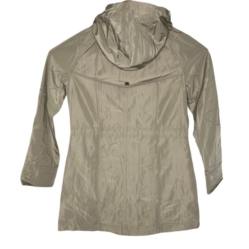MICHAEL Michael Kors Missy Drawstring Waist Hooded - Picture 4 of 7